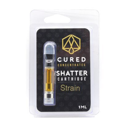 Cured Concentrates Shatter Cartridge on Herbazon